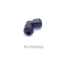 Dubex Luftverbinderkupplung Winkelstück 90 ° 6 mm KL200600