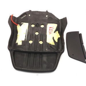 Rückenpolster mit Heizung MSG20 schmal 24 V PVC 139660